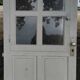 Ancienne porte En bois vitrée Vintage
