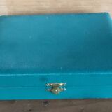 12 old silver-plated oyster forks