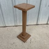 Antique wooden column