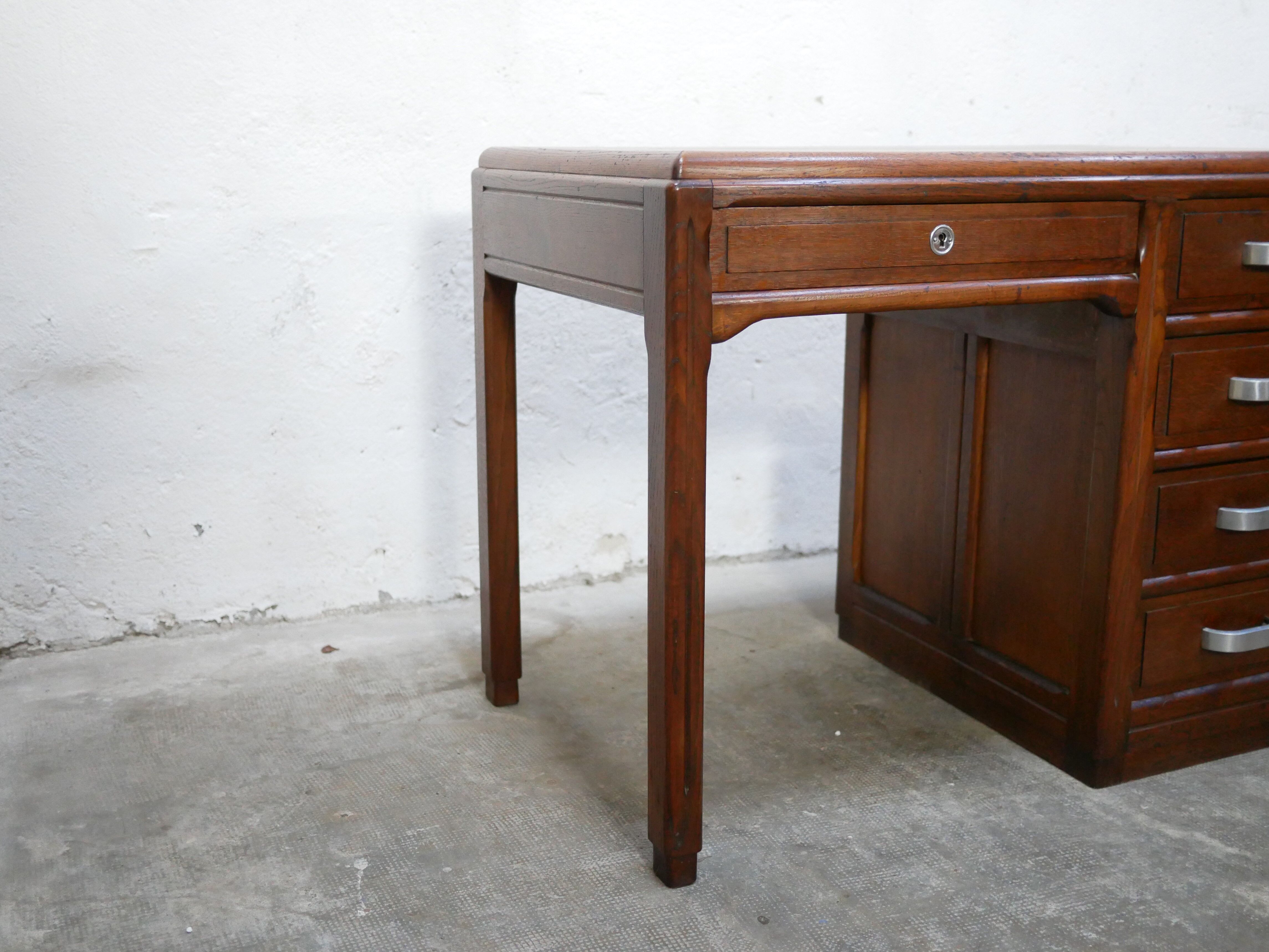 Vintage oak desk