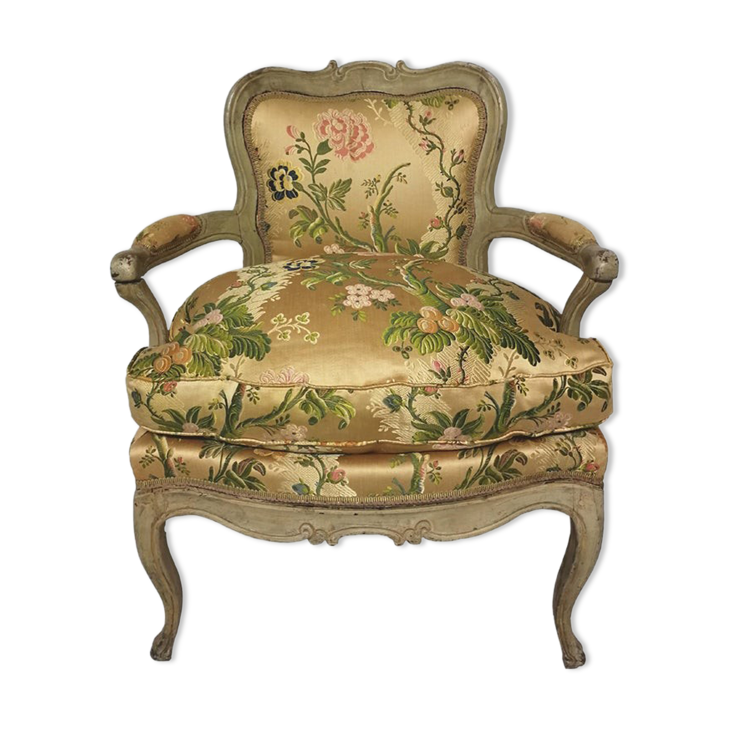 Louis XV armchair, eighteenth century