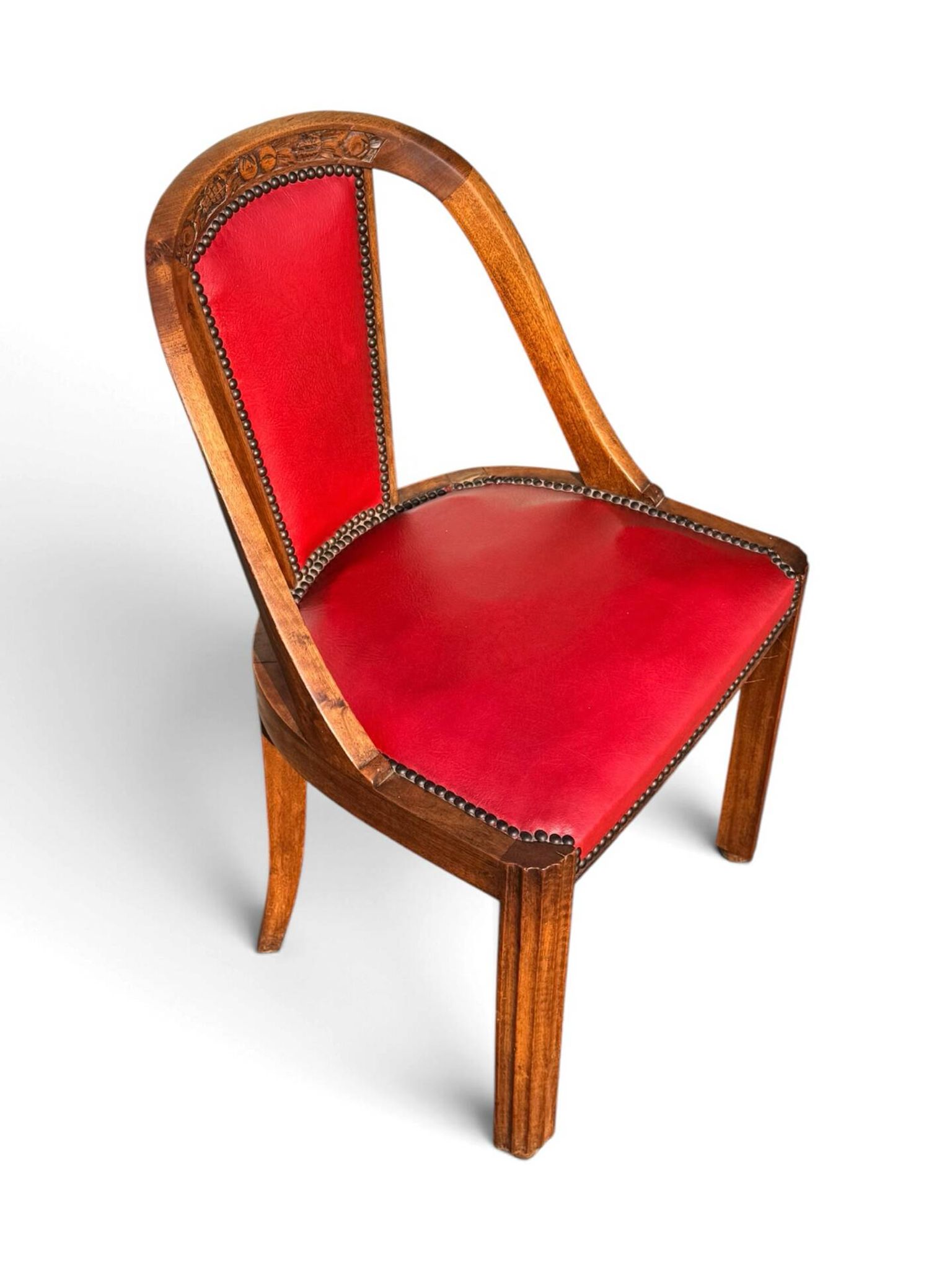 Fauteuil gondole Art Déco