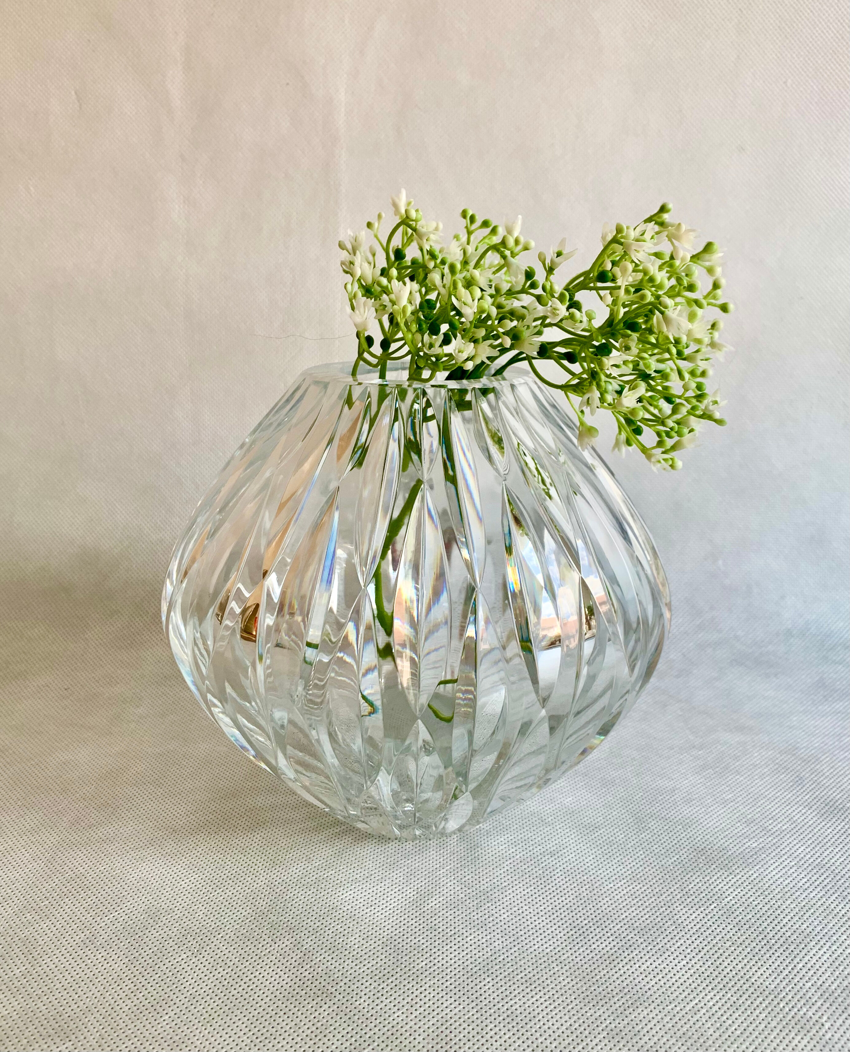 Glass vase, 1970s