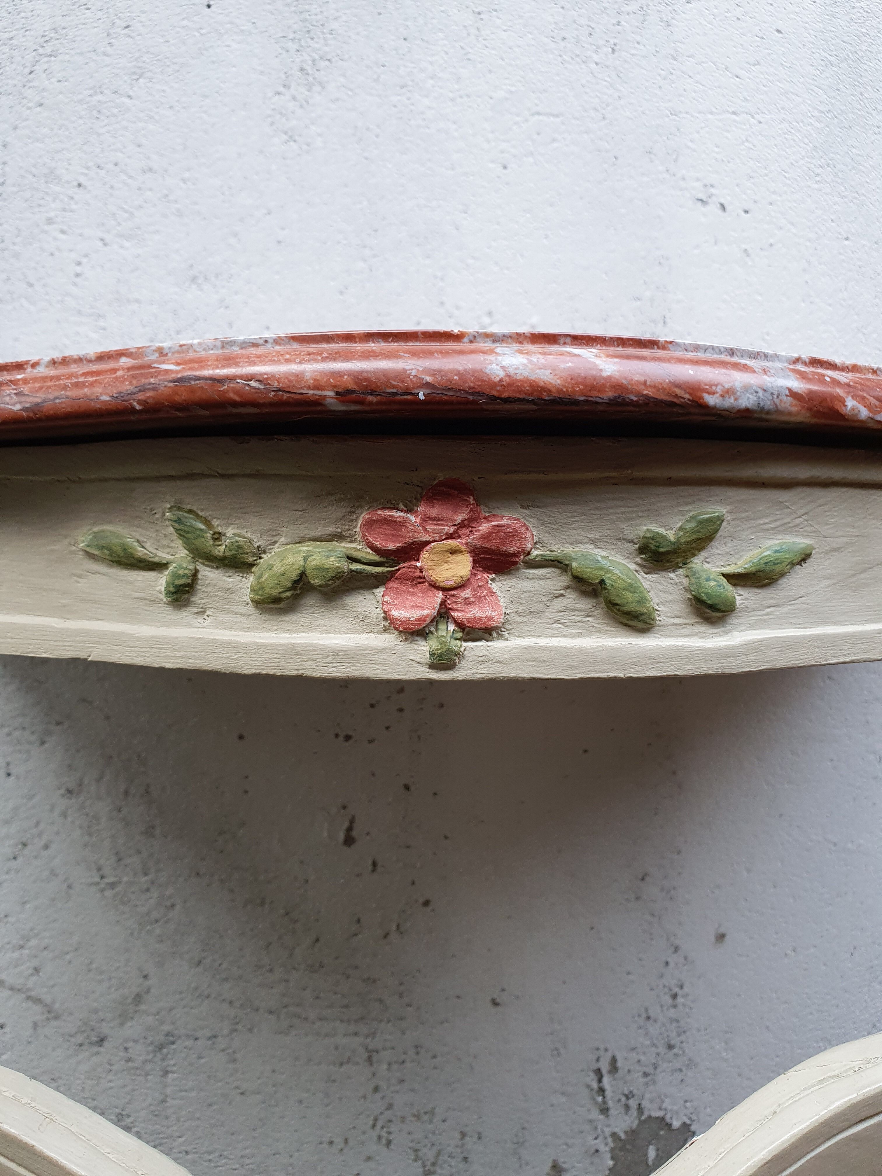 Louis XV style console - painted wood - 20th