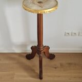 Louis xvi style high pedestal table