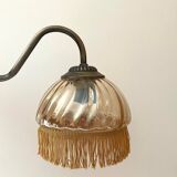 Pair of fringed sconces