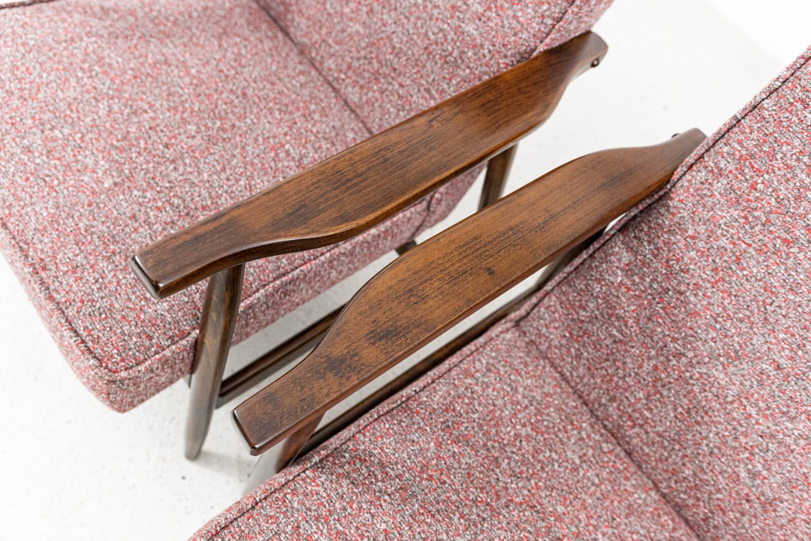Pair of vintage armchairs, Poland, 1960s