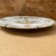 Ancienne Assiette MOUSTIERS Céramique Décor Vert & Orange Vintage #B195