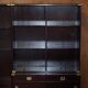 Three vintage style Military Campaign bookshelves, mahogany finish.