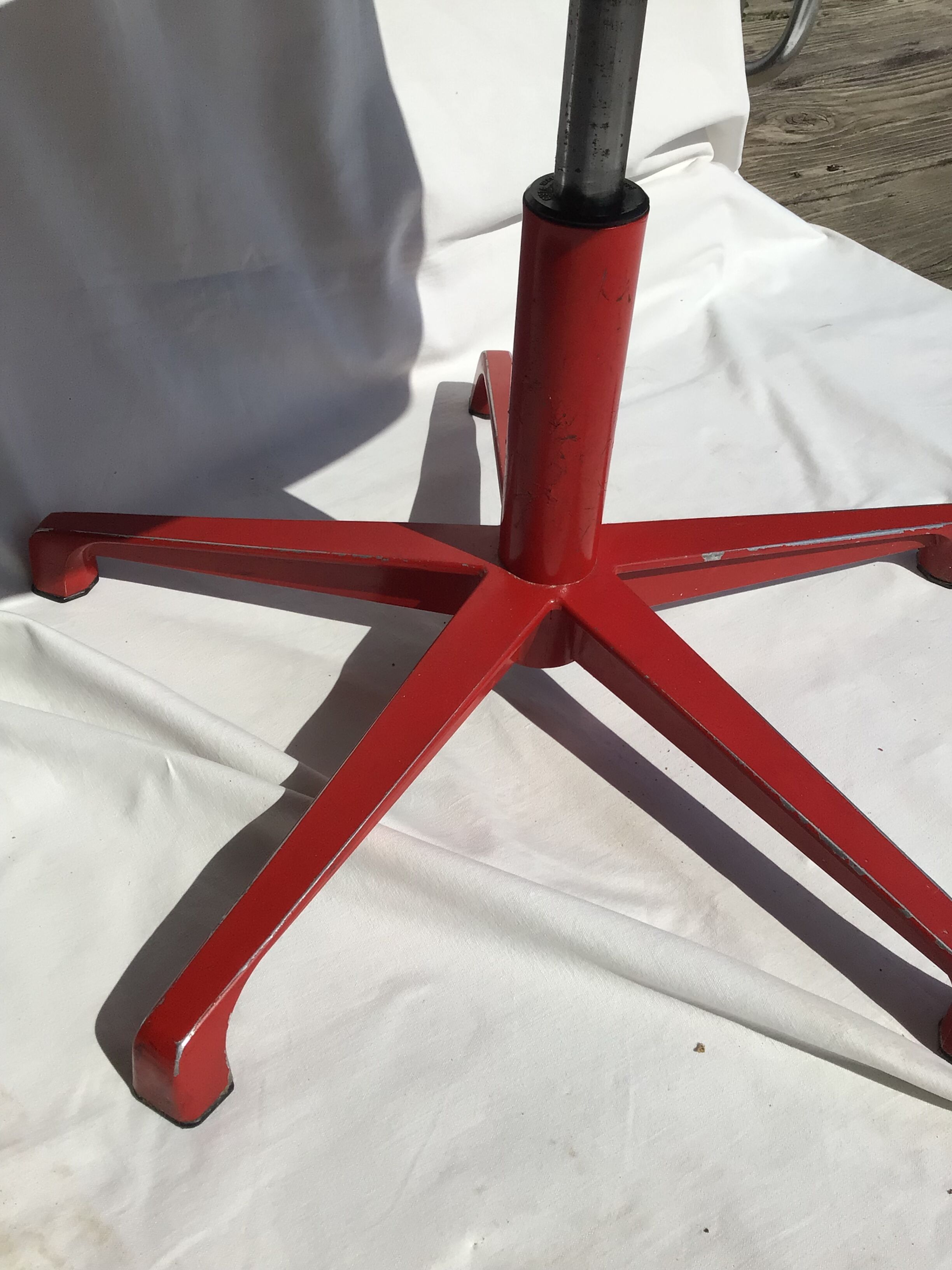 Workshop chair varnished wood Finland Ergofinn