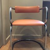 Victoria chair 70s vintage terracotta