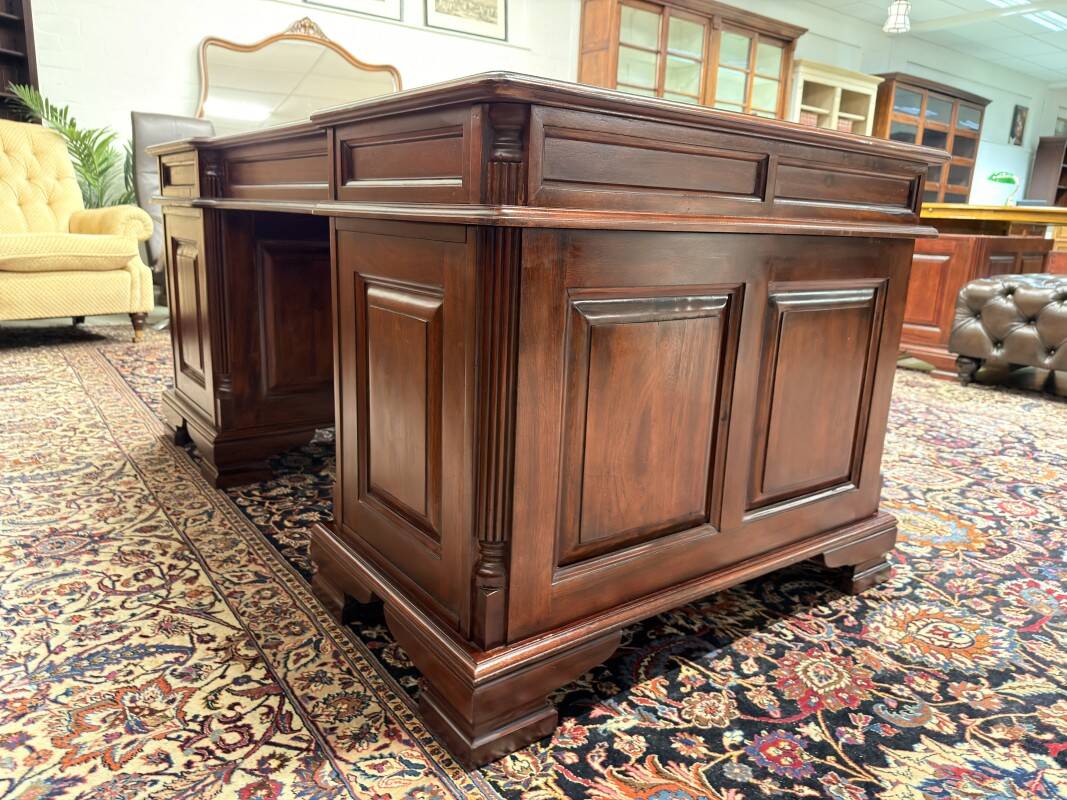 English Chesterfield Desk