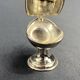 Individual ashtray with metal clasp