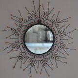 Vintage sun mirror wire