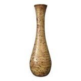 Soliflore vase in sandstone signed Baudat