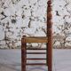 Set of 6 Dudouyt style chairs, 1950