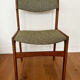 Lot of 4 1960s Scandinavian style chairs.