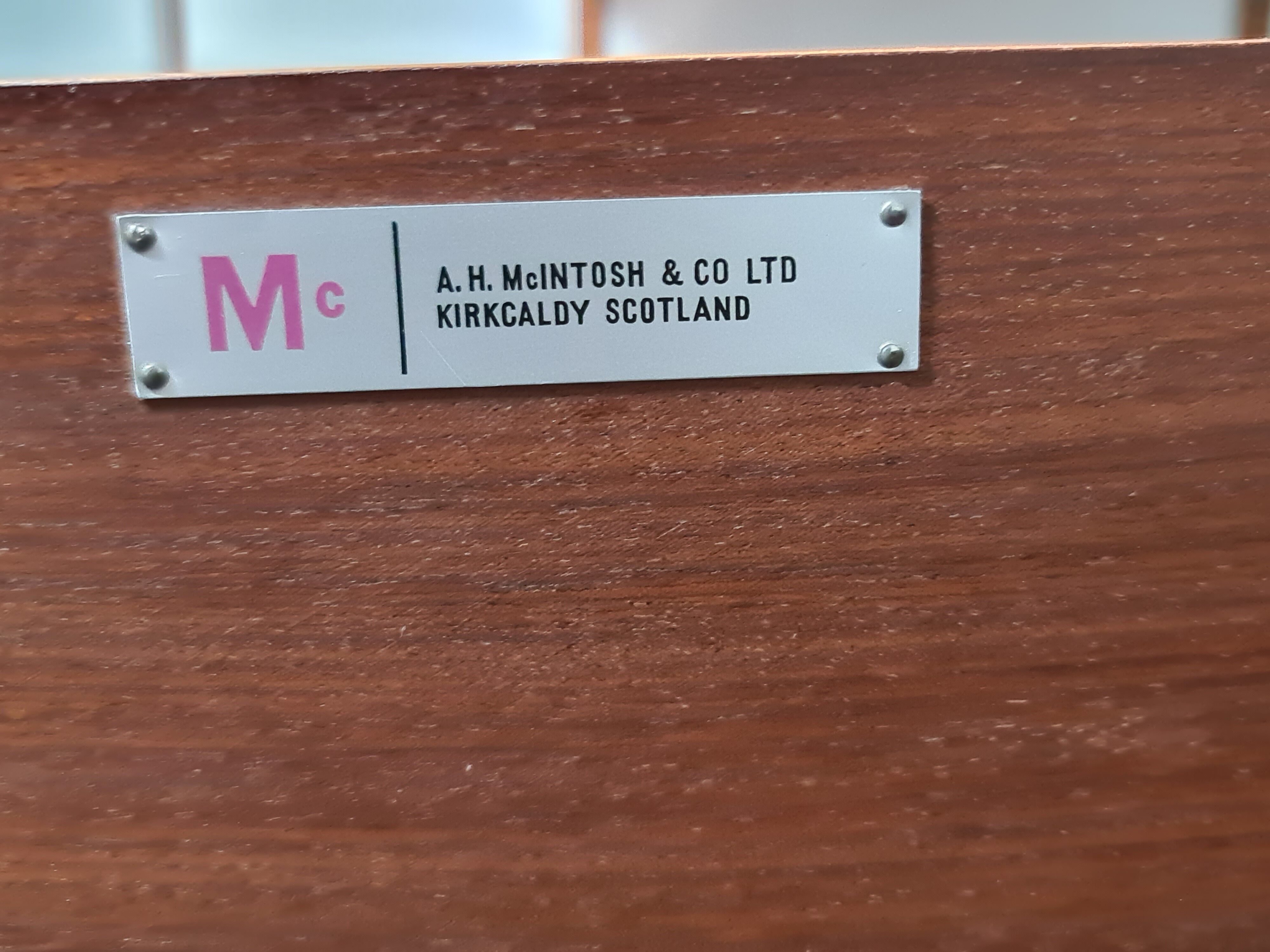 Vintage teak McIntosh Scotland sideboard