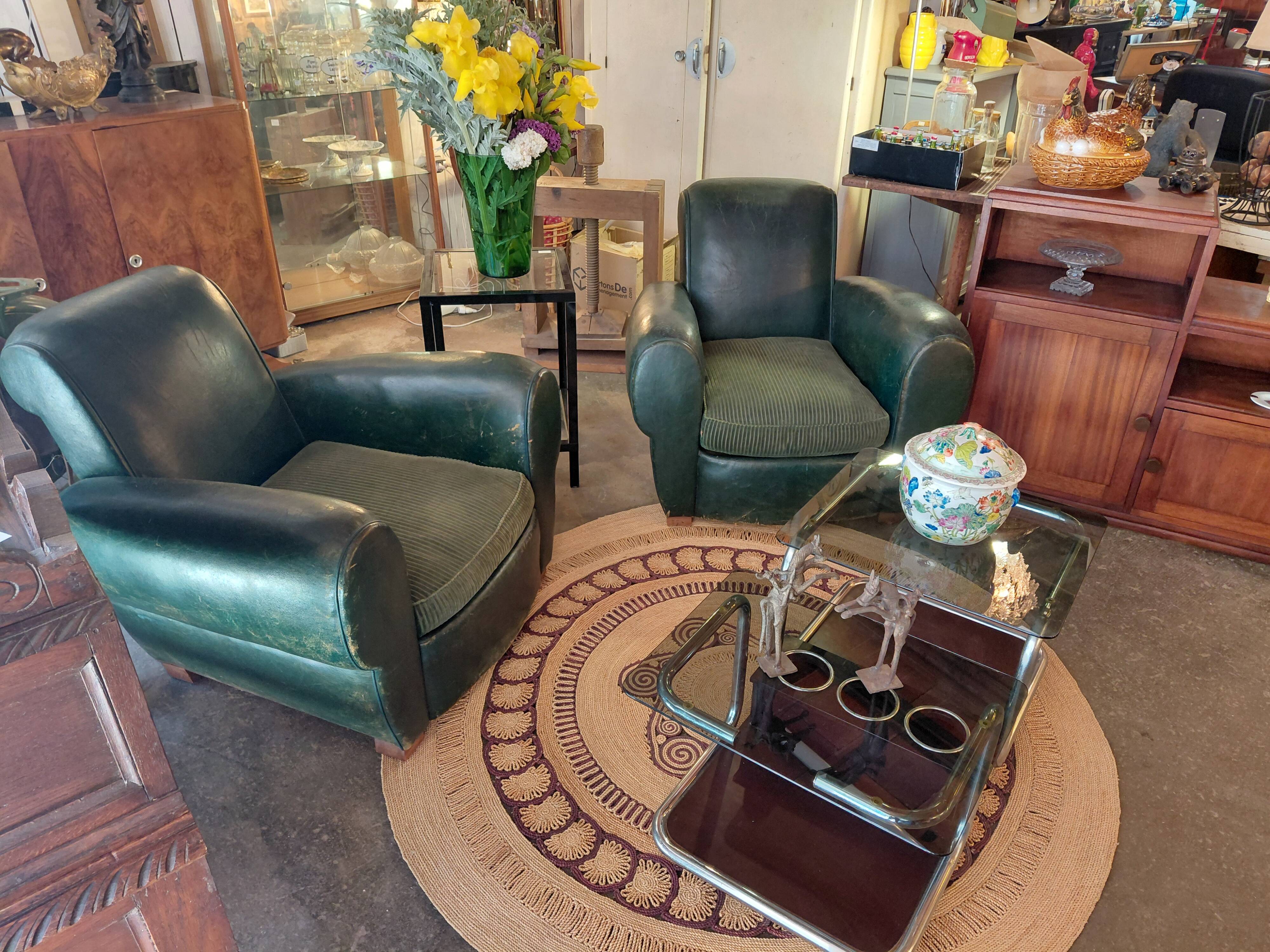 Club chairs