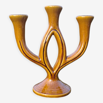 Ceramic candle holder dieulefit