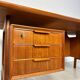 1960s Vintage Danish Teak Writing Desk by Gunni Omann for Omann Jun No 75