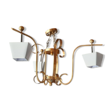 Golden chandelier