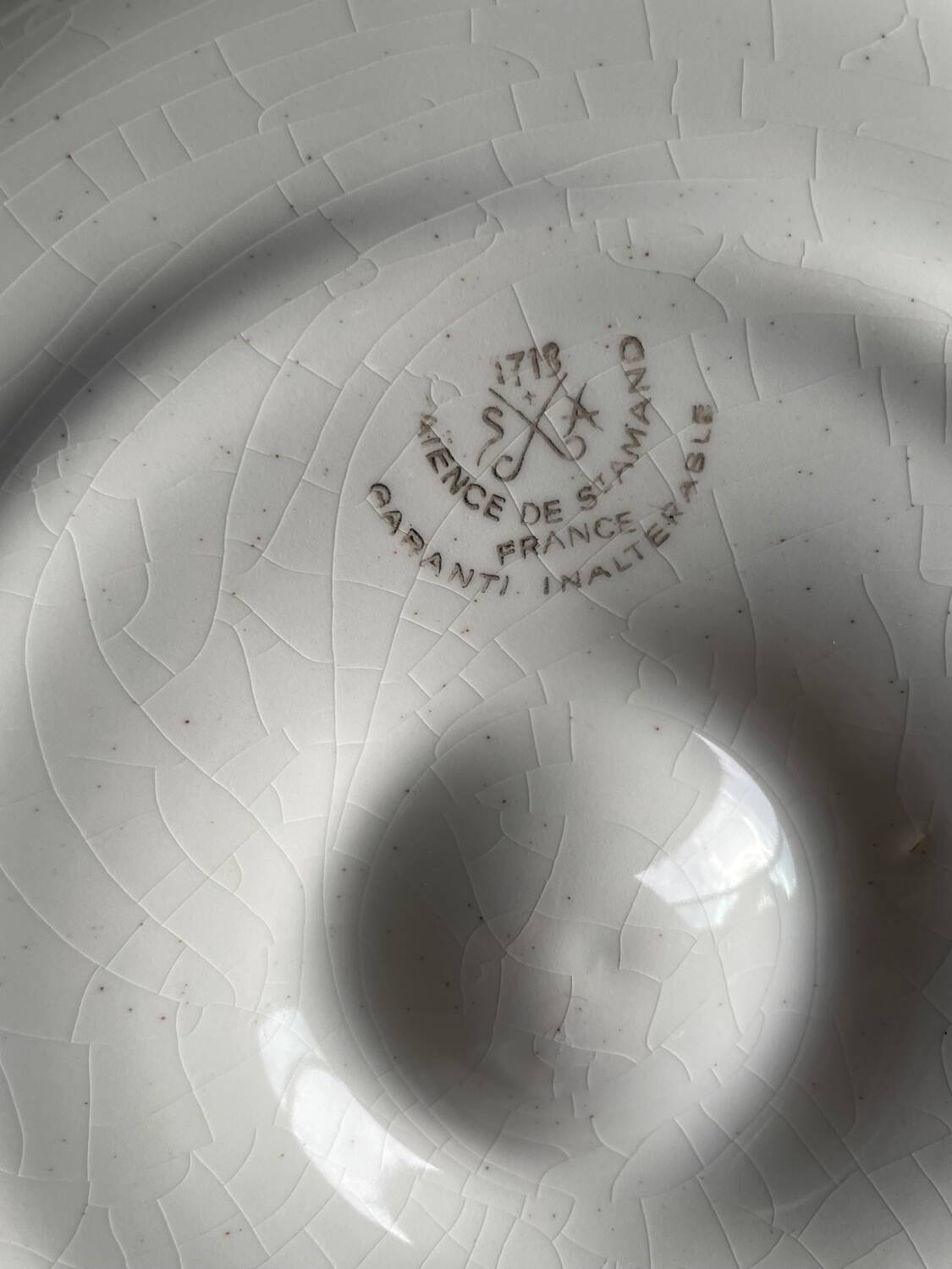 4 plates, at Huitre, Saint-Amand.