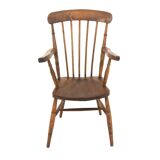 Scandinavian armchair "Pinnstol" in oak, Sweden, 1920