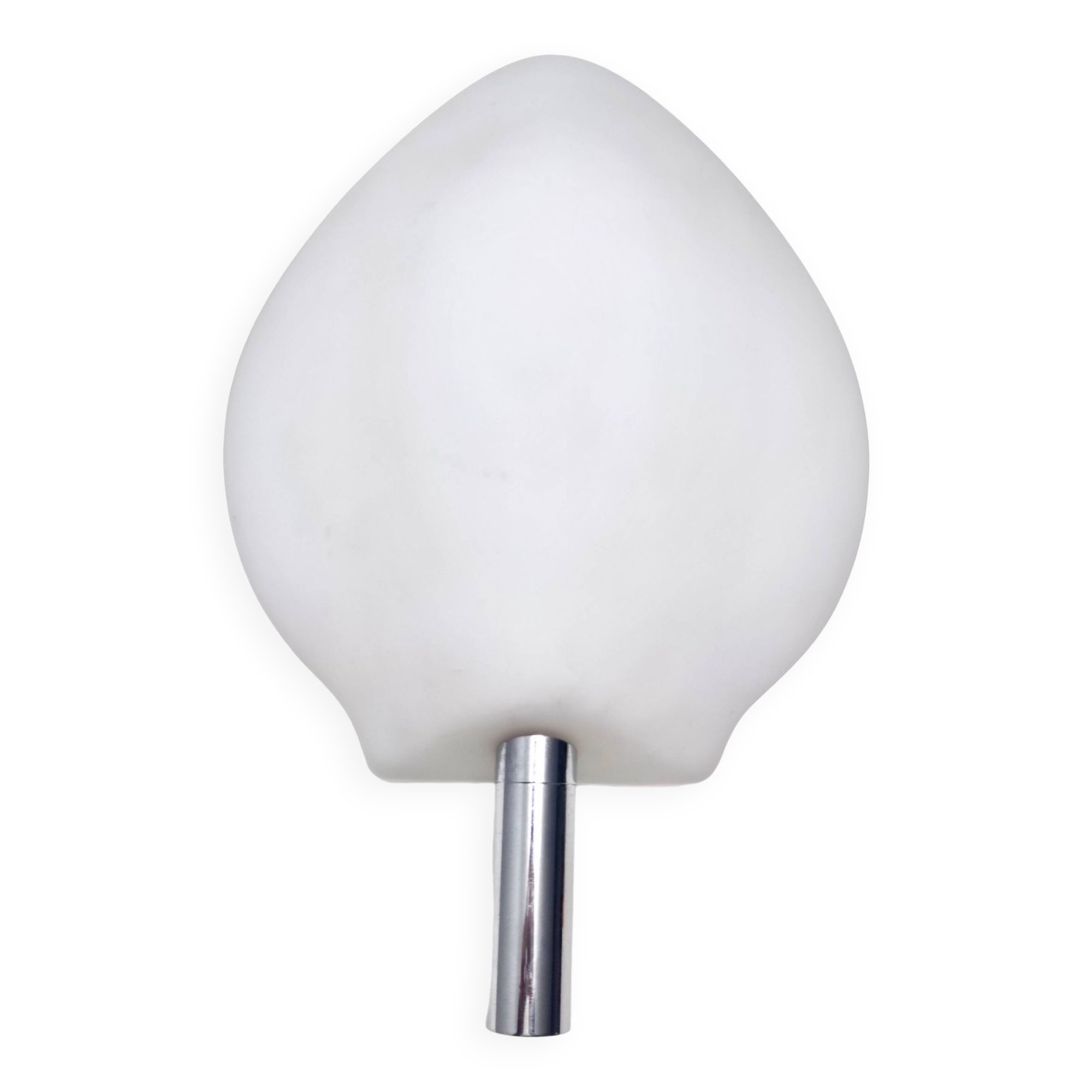 Postmodern Opaline Glass Sconce No. 2299 by Fontana Arte, Italy