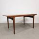 Vintage Scandinavian table in solid teak from Denmark.