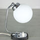 Vintage Italian Chrome Bedside/Table Lamps, set of 2