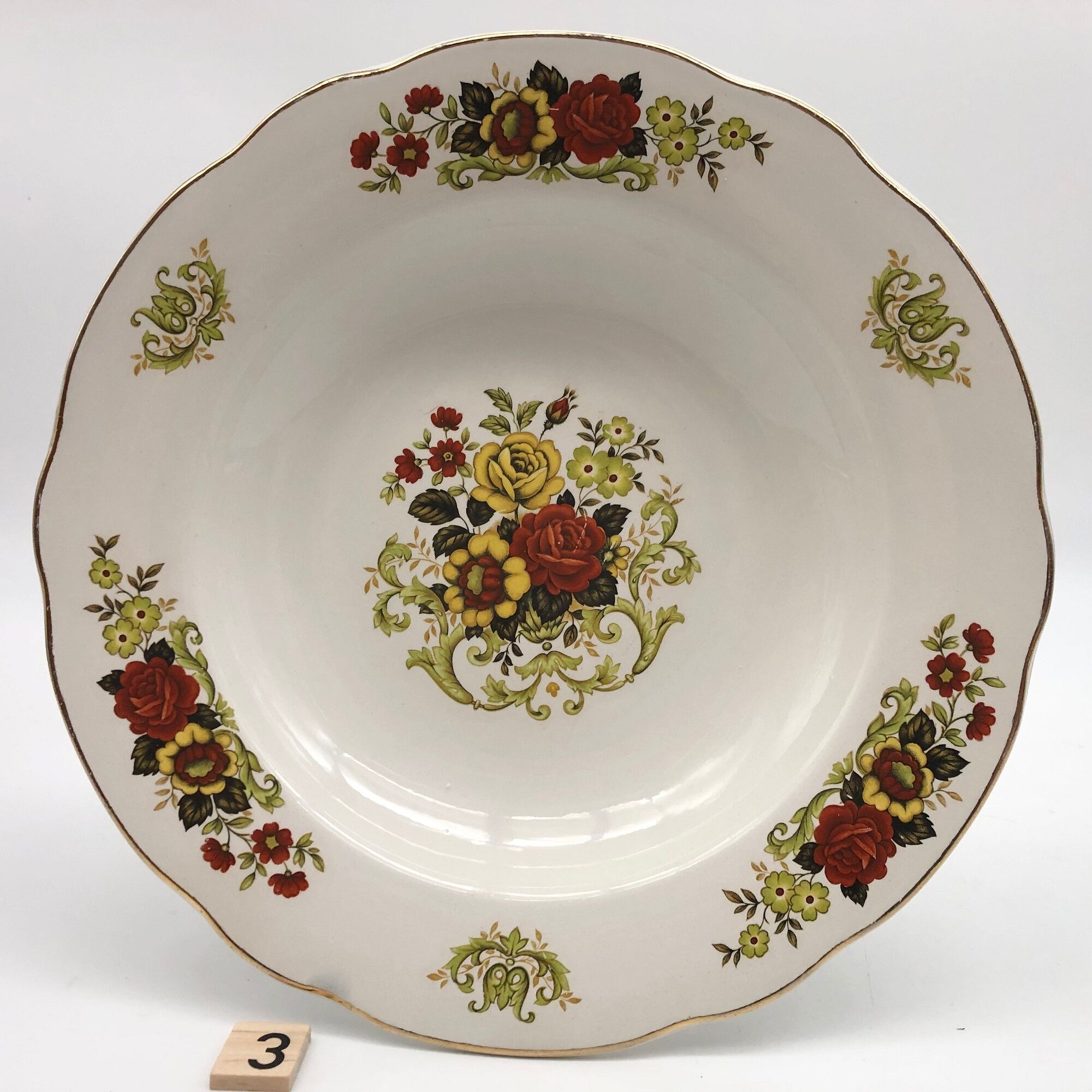 6 hollow plates, "Digoin Sarreguemines "