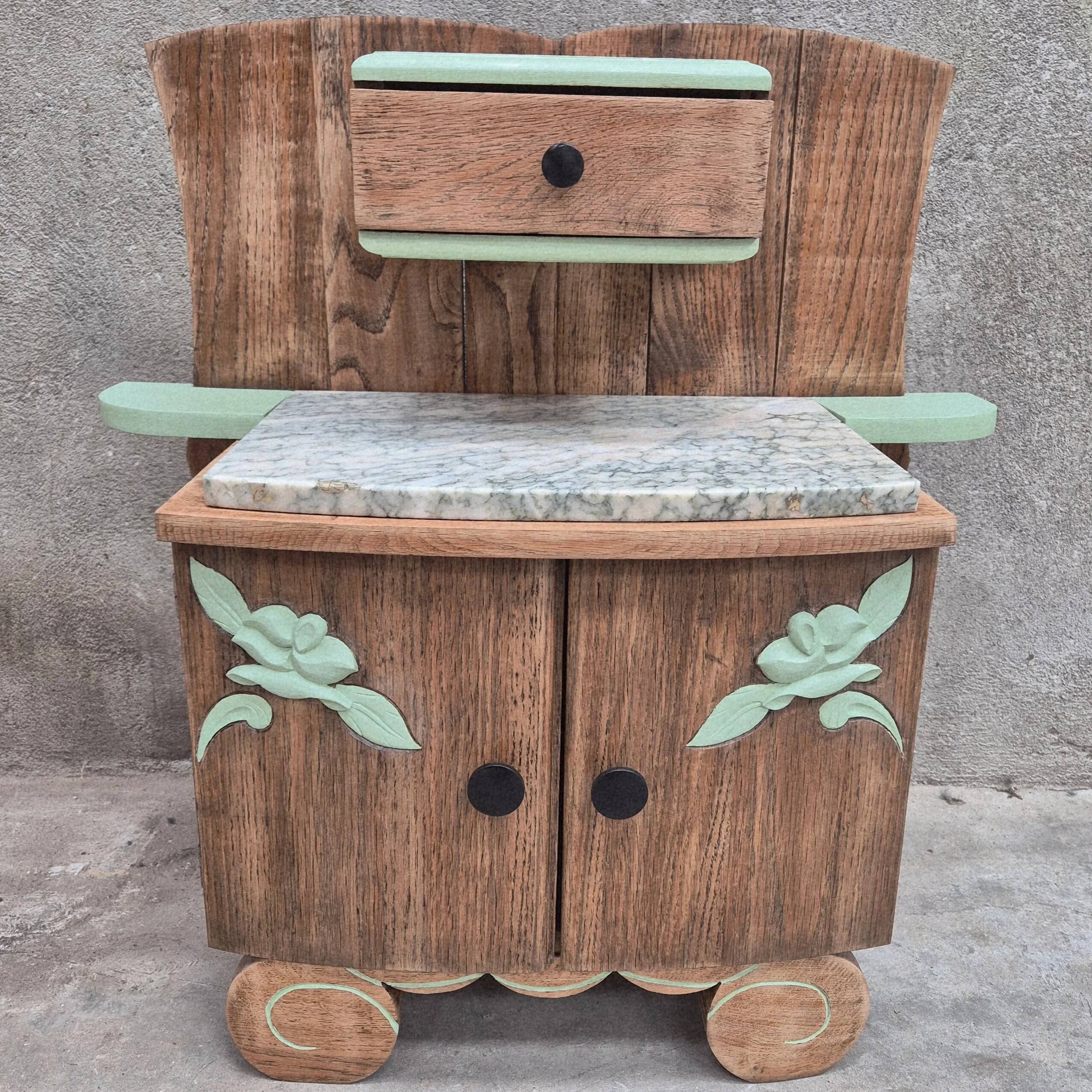 Art Deco bedside table