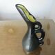 Large Ray Camart vase, Vallauris, free-form in matte black ceramic, 1950