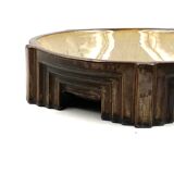 Art Deco ceramic centerpiece, Mougin Freres, Nancy France 1920s