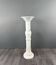 Colonne En Marbre Blanc Sculpté, Milieu Du XXe Siècle