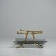 Sculptural Magazine Rack / Firewood Holder by David Marshall