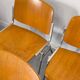 Set of 6 vintage Giancarlo Piretti chairs, model DSC 106