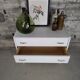 Commode vintage blanche