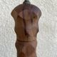 Large carved wooden pepper mill
