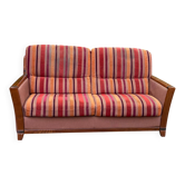 Two-seater sofa Art Deco inspiration Cavel France 2000s