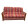 Two-seater sofa Art Deco inspiration Cavel France 2000s