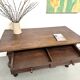 Neo-Renaissance desk in solid oak, circa 1900