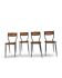 Chaises italiennes du milieu du siècle, années 1960.