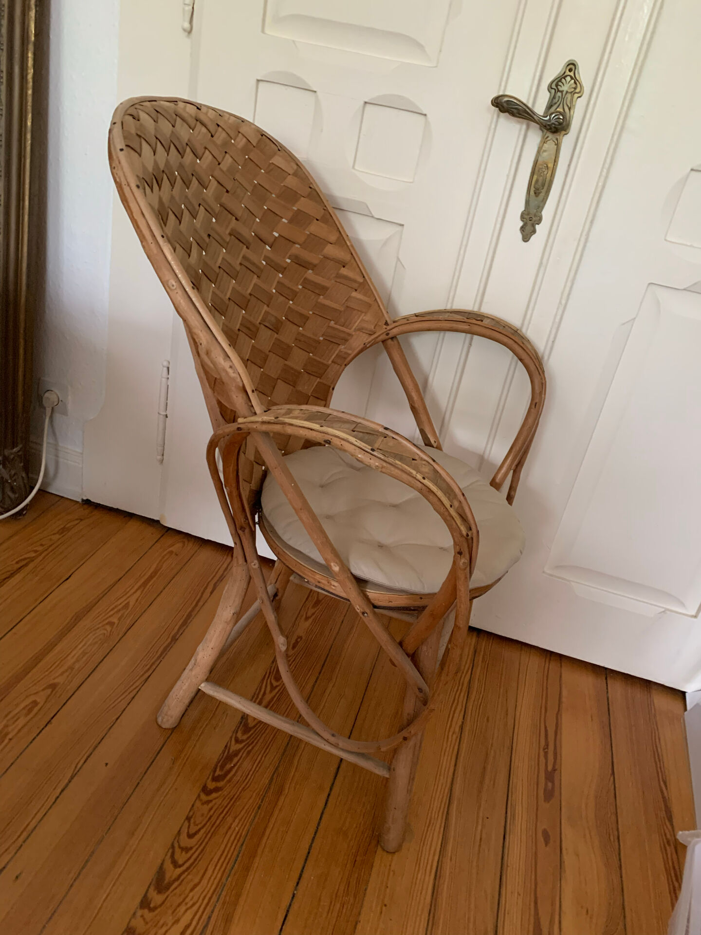 Fauteuil en châtaignier