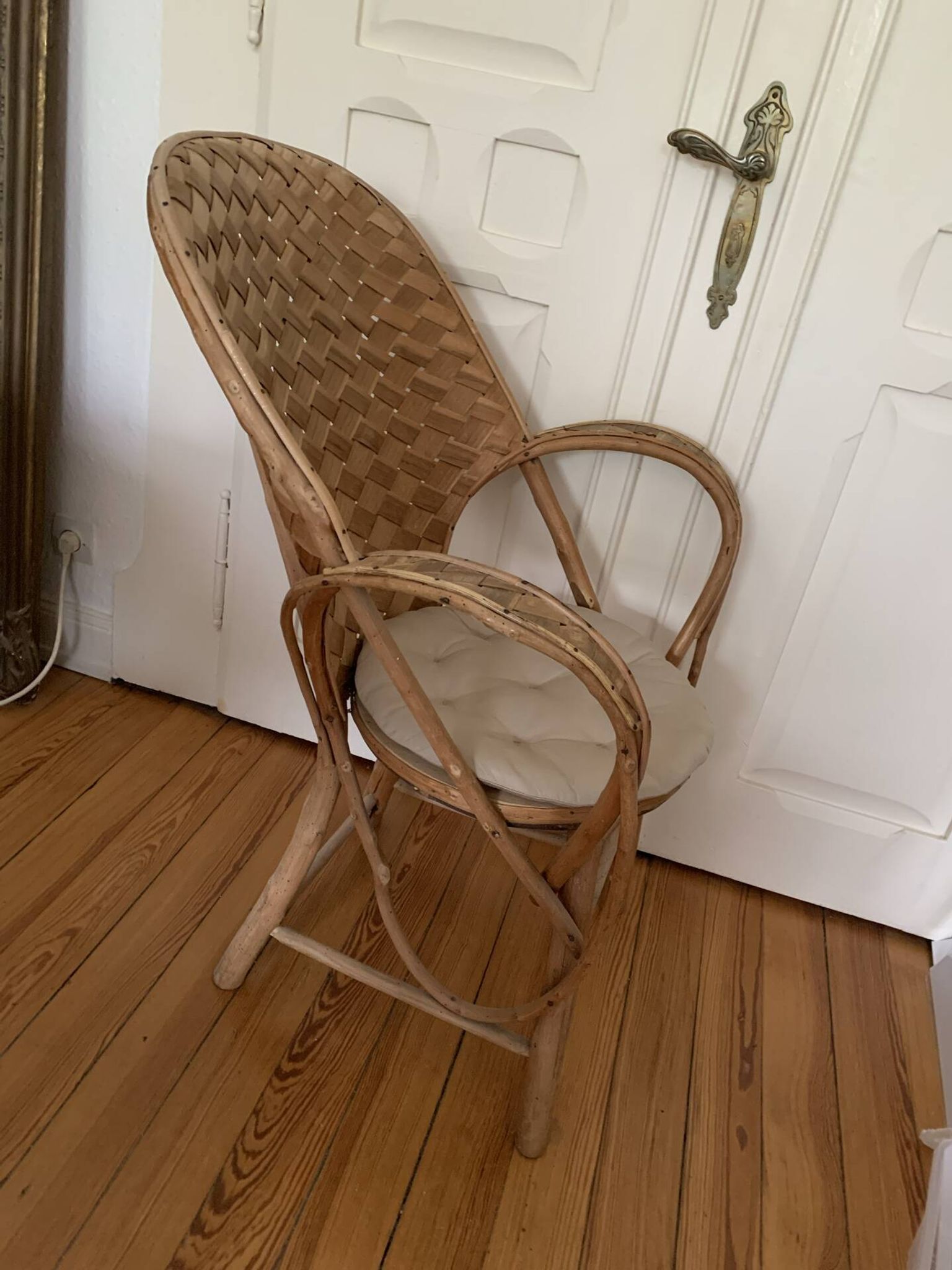 Fauteuil en châtaignier