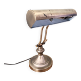 Antique desk lamp Lumijura in banker style.