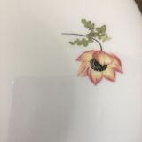 Assiettes à dessert vintage en porcelaine