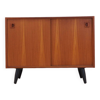 Teak cabinet, Danish design, 1970s, production: Denmark