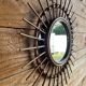 Rattan mirror